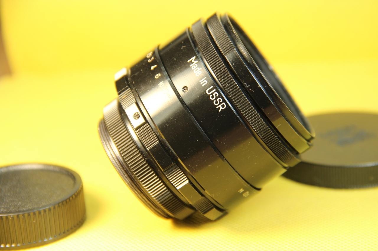 Helios 44-2 58mm f2 KMZ Vintage Lens Swirly Bokeh Manual Focus M42 Mount