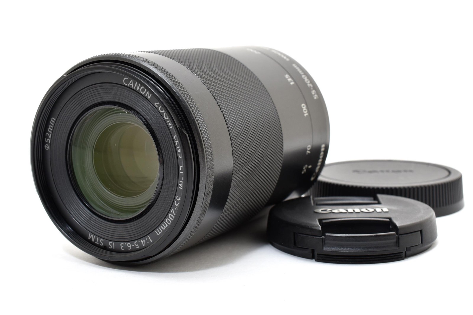 Canon EF-M 55-200mm f/4.5-6.3 IS STM Lens Black [Exc+++] #2961728A