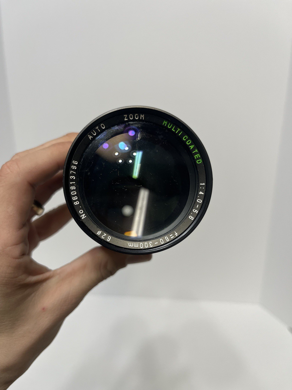 Camera Lens no.860913796 60-300mm Multi Coated Auto Zoom READ!