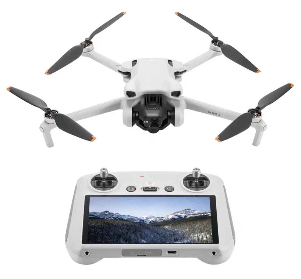 DJI Mini 3 Drone With DJI RC Remote Controller 4K, 38-min Flight Time NEW