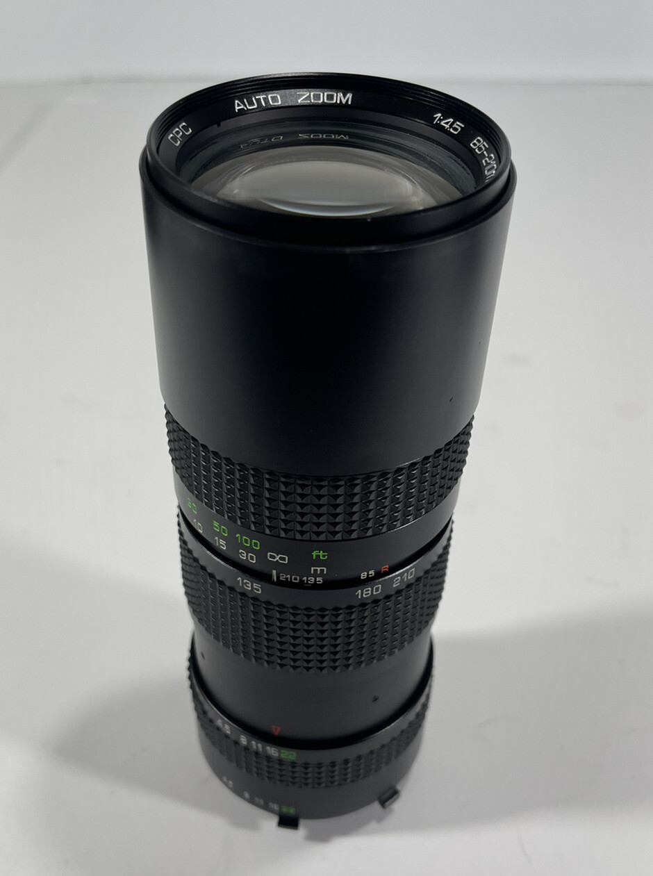 Osawa Lens MC 1:4.5 85-210mm MC NO.216150 Black Auto Zoom
