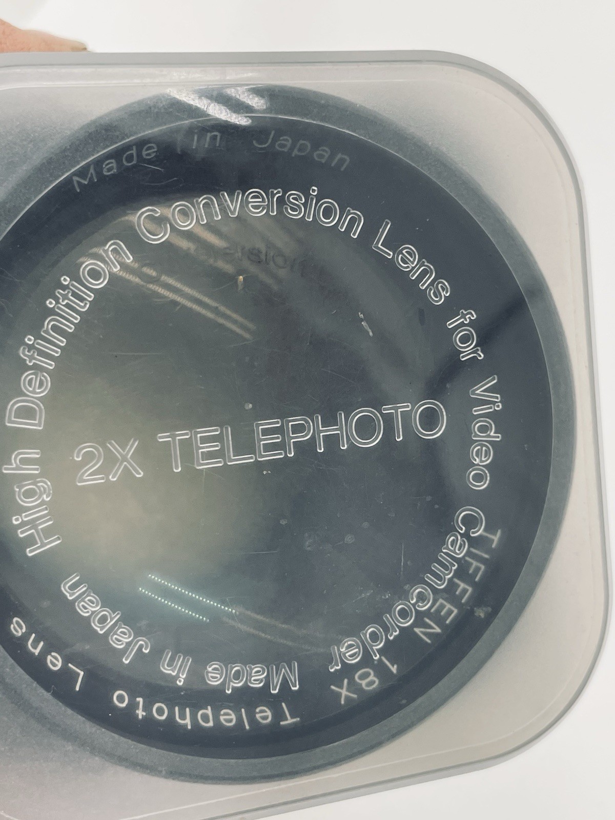 Tiffen 1.8X Telephoto Lens For Video Camcorder Made In Japan