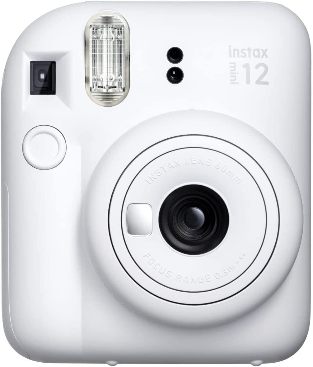 Fujifilm Instax Mini 12 Fuji Instant Film Camera Clay White. FOR PARTS!!!!