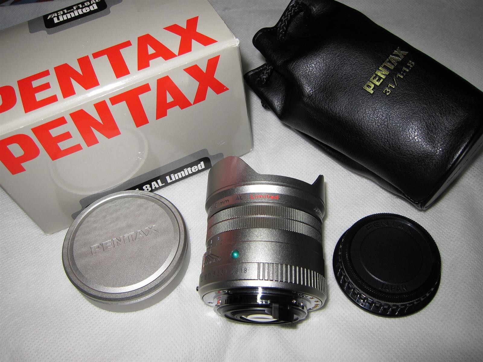 SMC Pentax FA 31mm 1:1.8 AL LIMITED Silver… Pentax KAF Mount.. Made in JAPAN