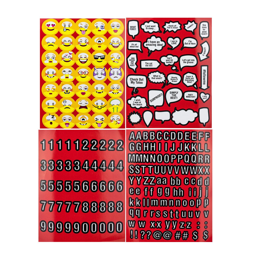 Itoya Art Profolio 18 x 24″ Storage Display Book 2 Pack | Emoji Stickers