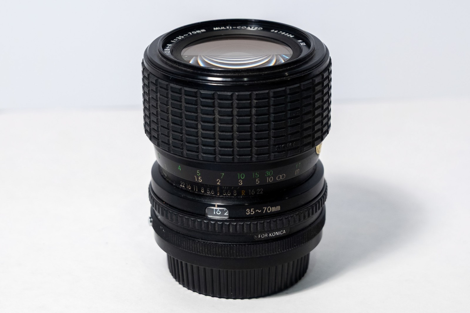 Sigma Zoom Master MF 35-70mm F2.8-4 Lens w/ UV Filter – Konica AR mount