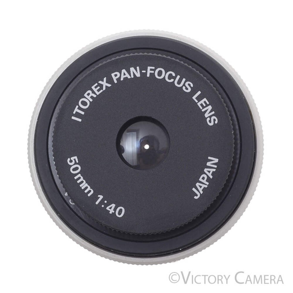Itorex Pan-Focus-Lens 50mm f40 Pancake Pin Hole Lens for Canon FD [EXC+]