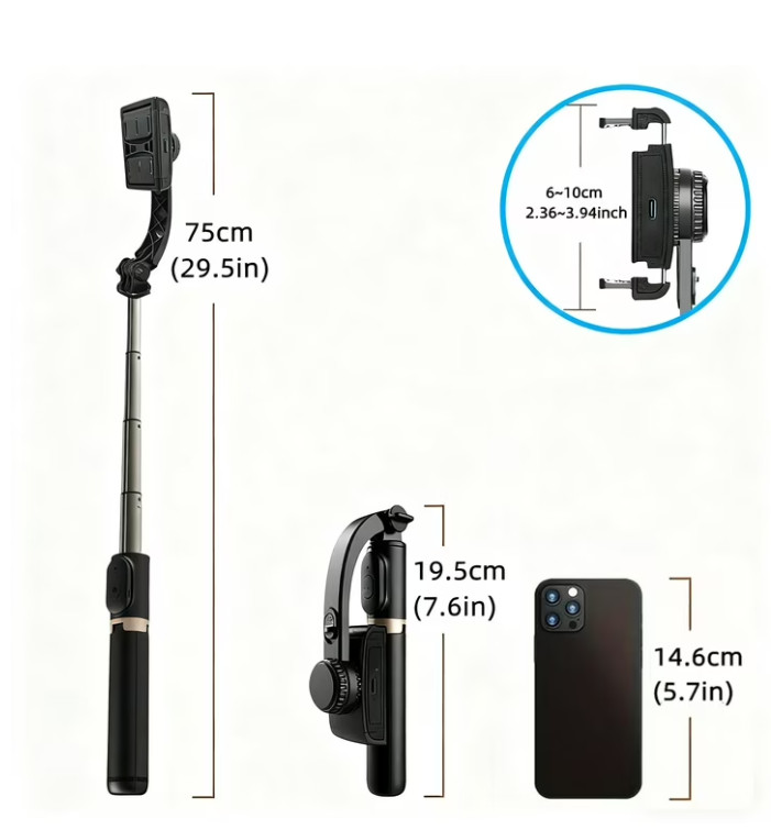 Estabilizador gimbal para celular iphone youtuber de stabilizer pro el mejor NEW