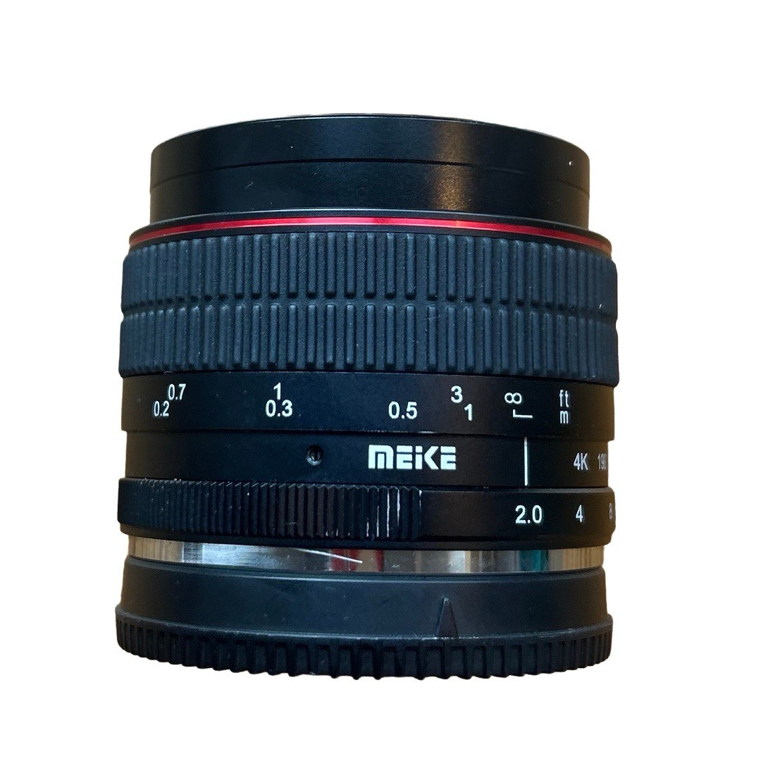 Meike 6.5mm F2.0 MF Fisheye Lens For Sony E Canon EF-M M4/3 Fujifilm X Nikon 1