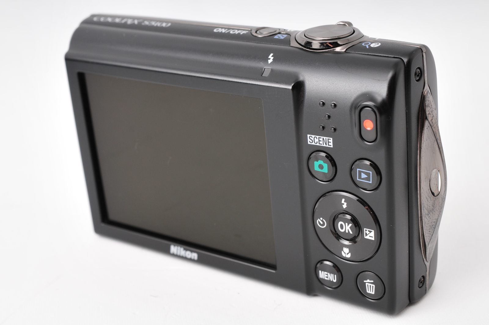 [MINT] Nikon COOLPIX S5100 Black 12.2MP 5x Compact Digital Camera From JAPAN