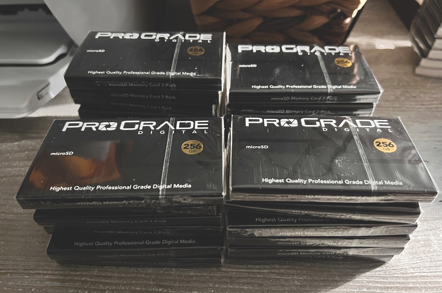 ProGrade Digital 256GB UHS-II microSDXC w/ SD Adapter (2-Pack) Sony Canon Nikon