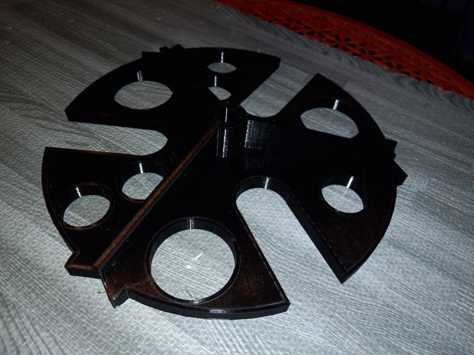 Telescope Tripod Eyepiece accessory tray for 38mm legs. Larger version 330mm O.D