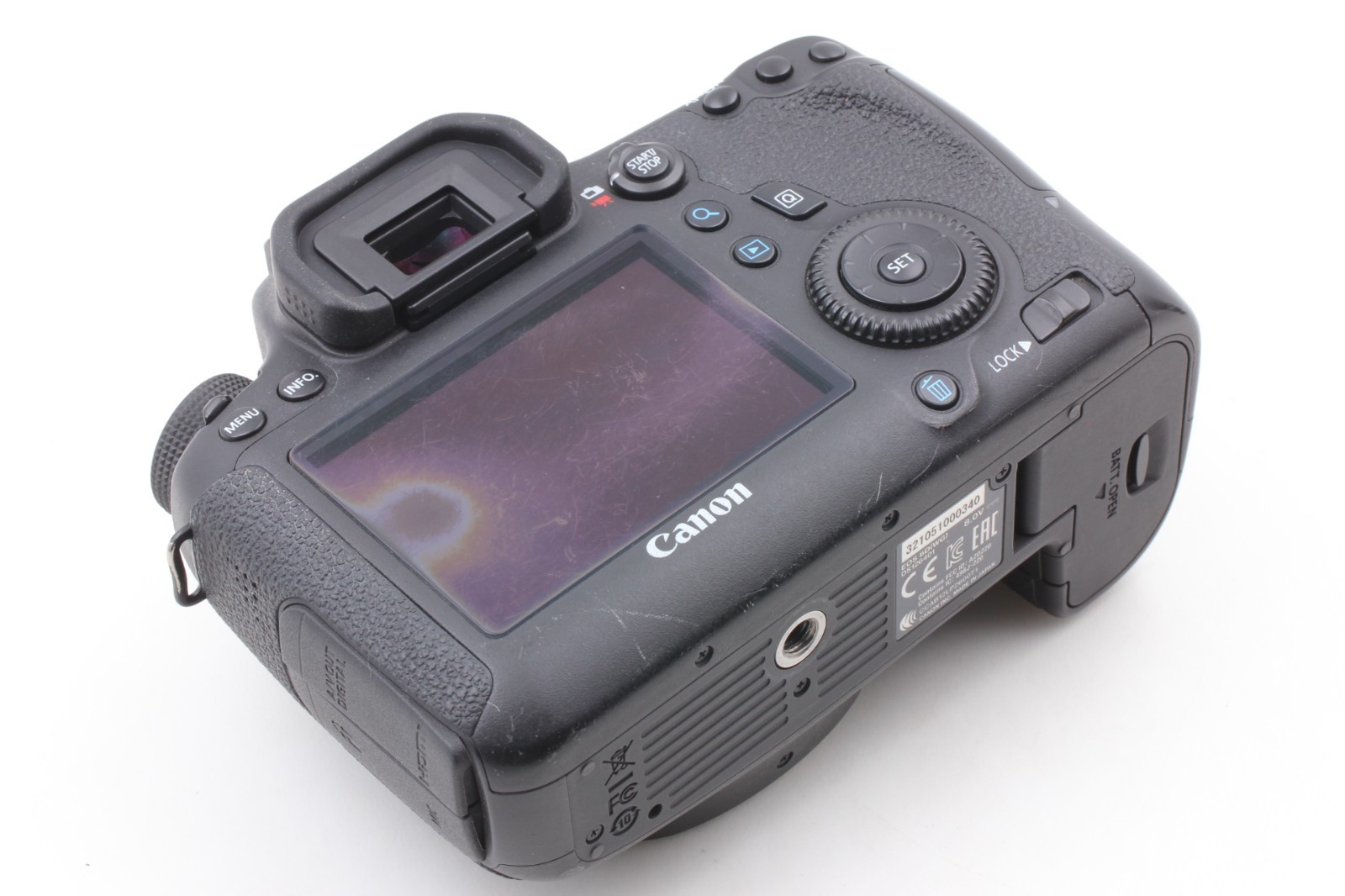 【NEAR MINT++ w/ Strap】Canon EOS 6D Digital SLR Camera Black DSLR Body From JAPAN