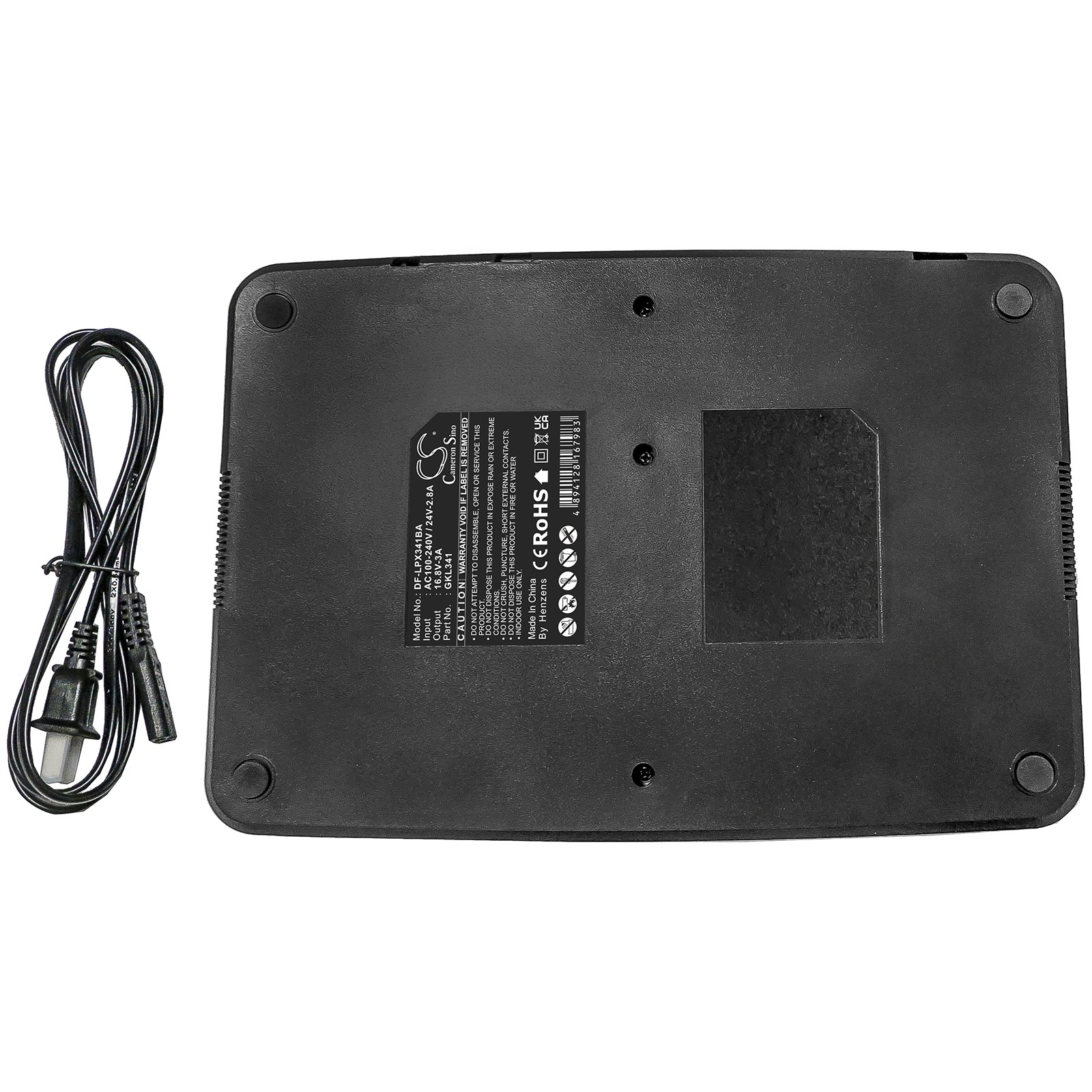 Multi 4-Bay Battery Charger for GEB222 GEB241 GEB242 GEB331 GEB341 AdirPro