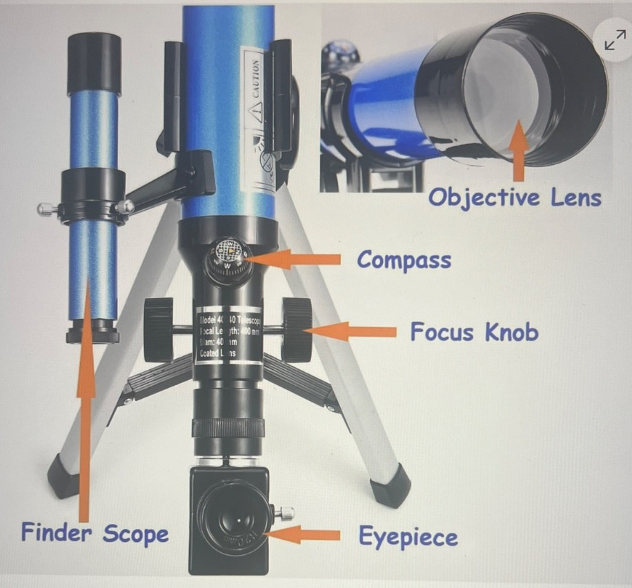 Kid Telescope 400x40mm Tripod Scope Portable Professional Astronomy NEW MaxUSoo