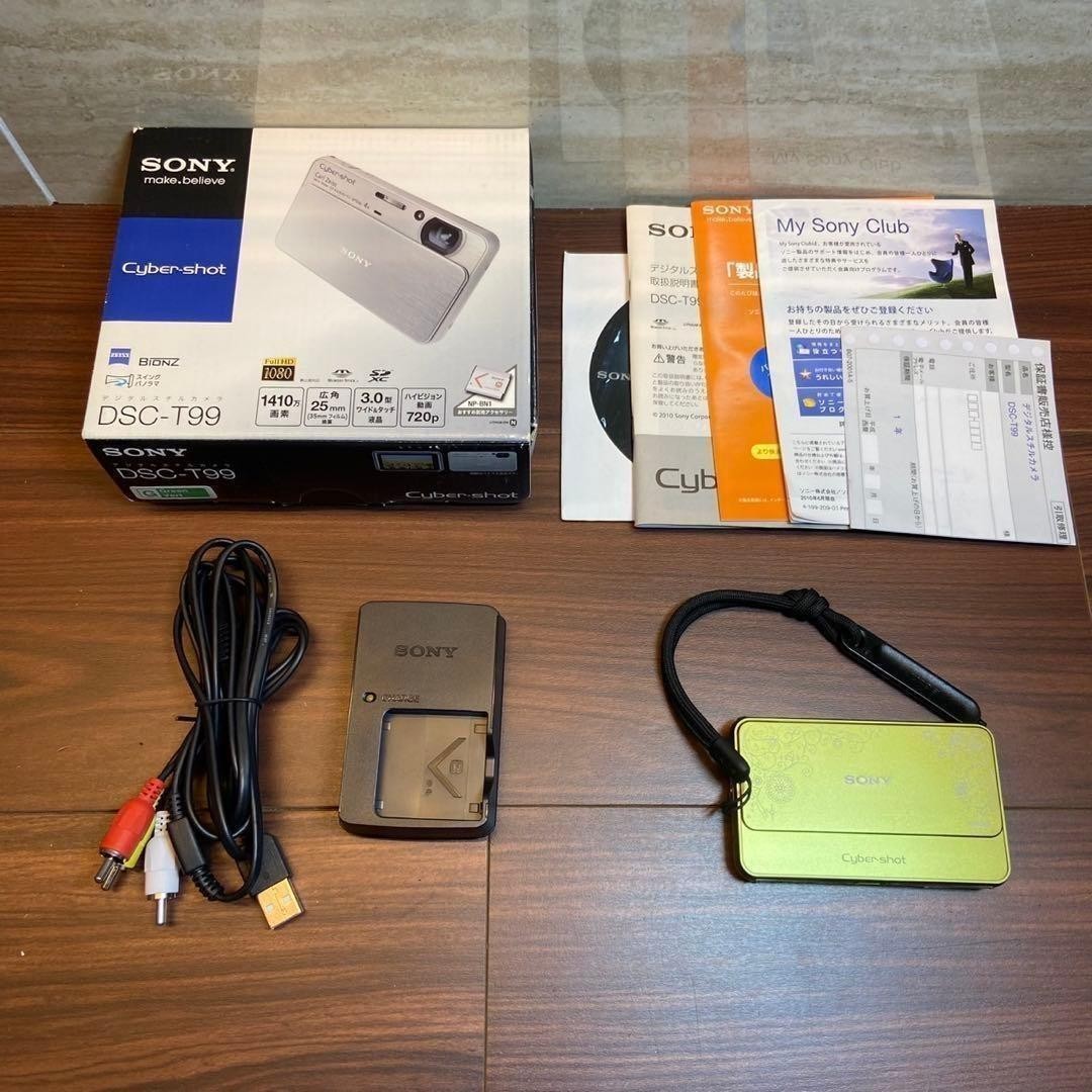 SONY Cyber−Shot T DSC-T99 B Digital Camera 5501