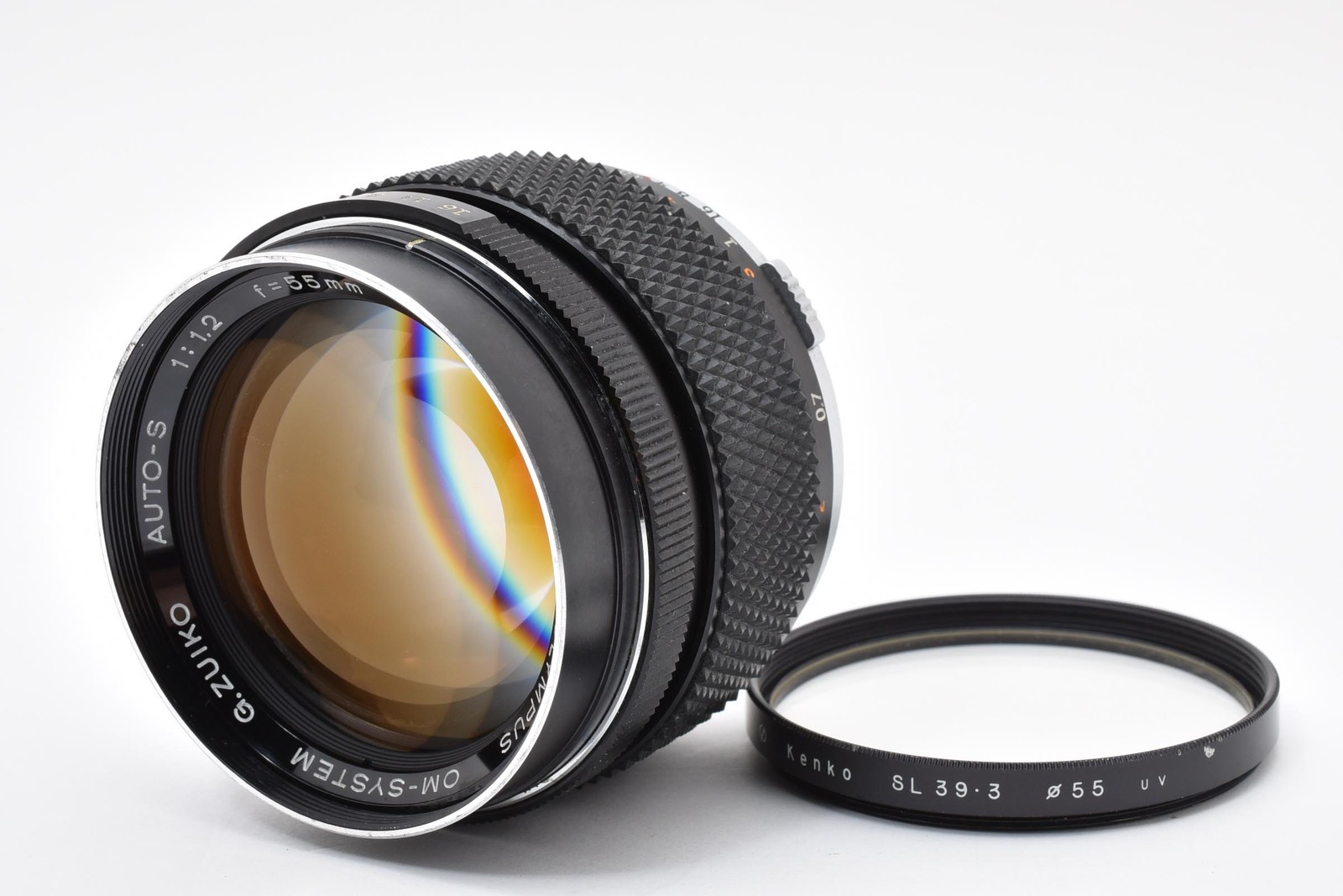[Near MINT] Olympus OM-SYSTEM G.ZUIKO AUTO-S 55mm f/1.2 Prime MF Lens From JAPAN
