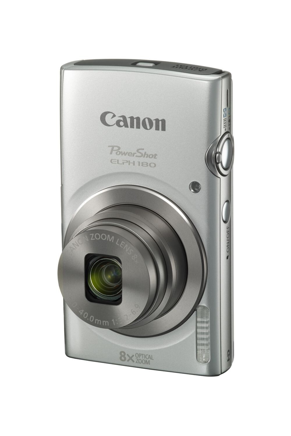 Canon PowerShot ELPH 180 20MP Digital Camera 8x Optical Zoom with Accessories