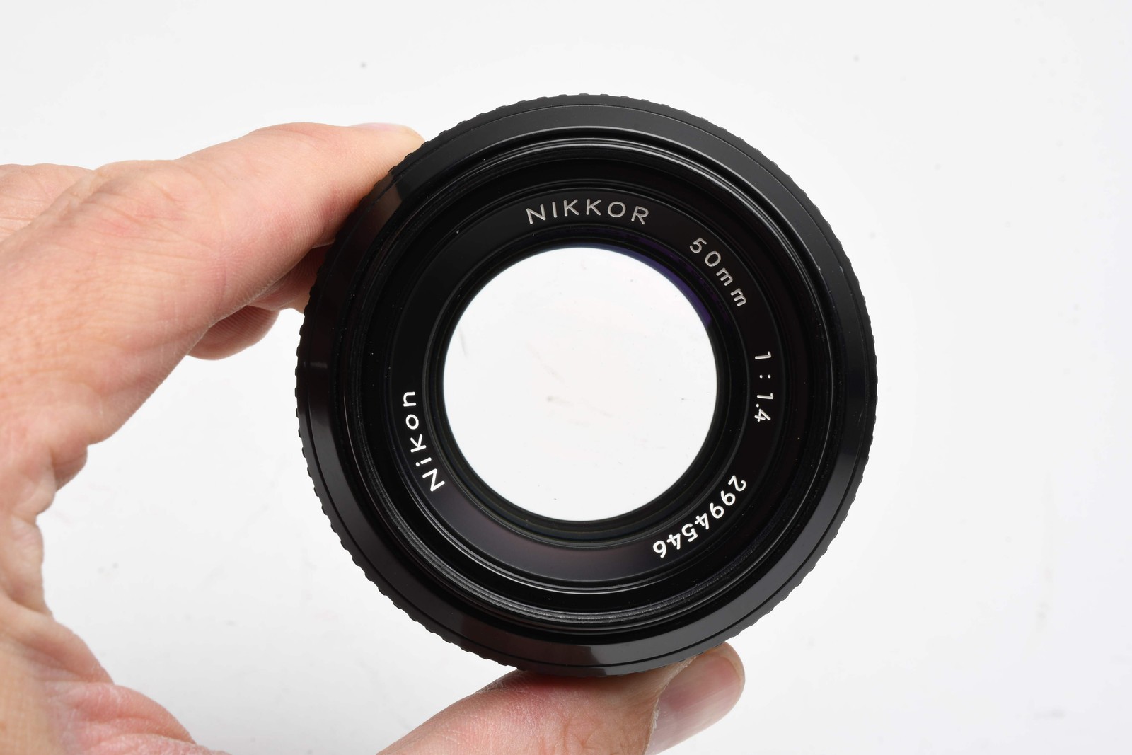 Nikon Nikkor 50mm f1.4 (Non-AI) Prime lens, caps, Sharp & Clean