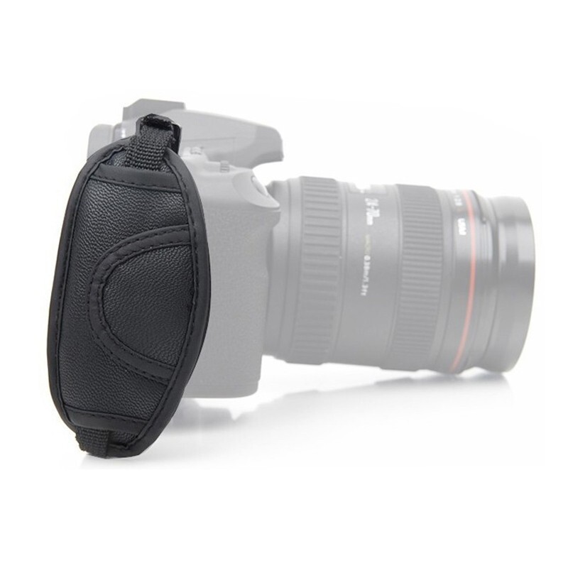 Professional Adjustable Leather Wrist Strap Hand Grip Hand Strap for DSLR Camera