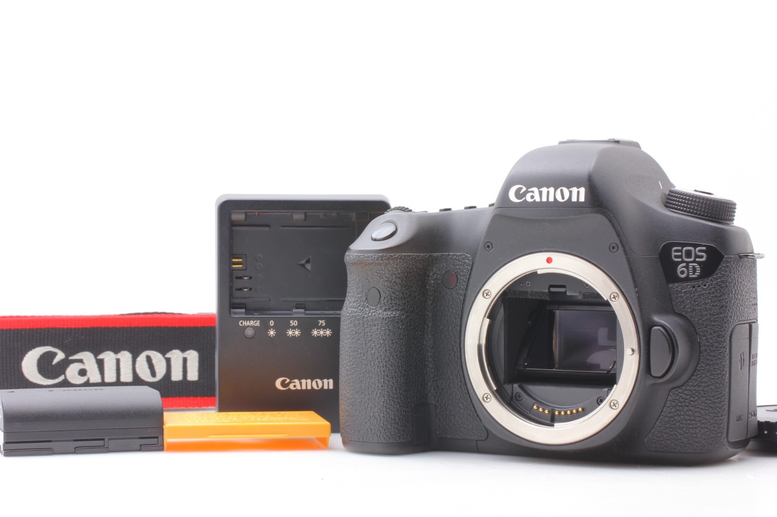 【NEAR MINT++ w/ Strap】Canon EOS 6D Digital SLR Camera Black DSLR Body From JAPAN