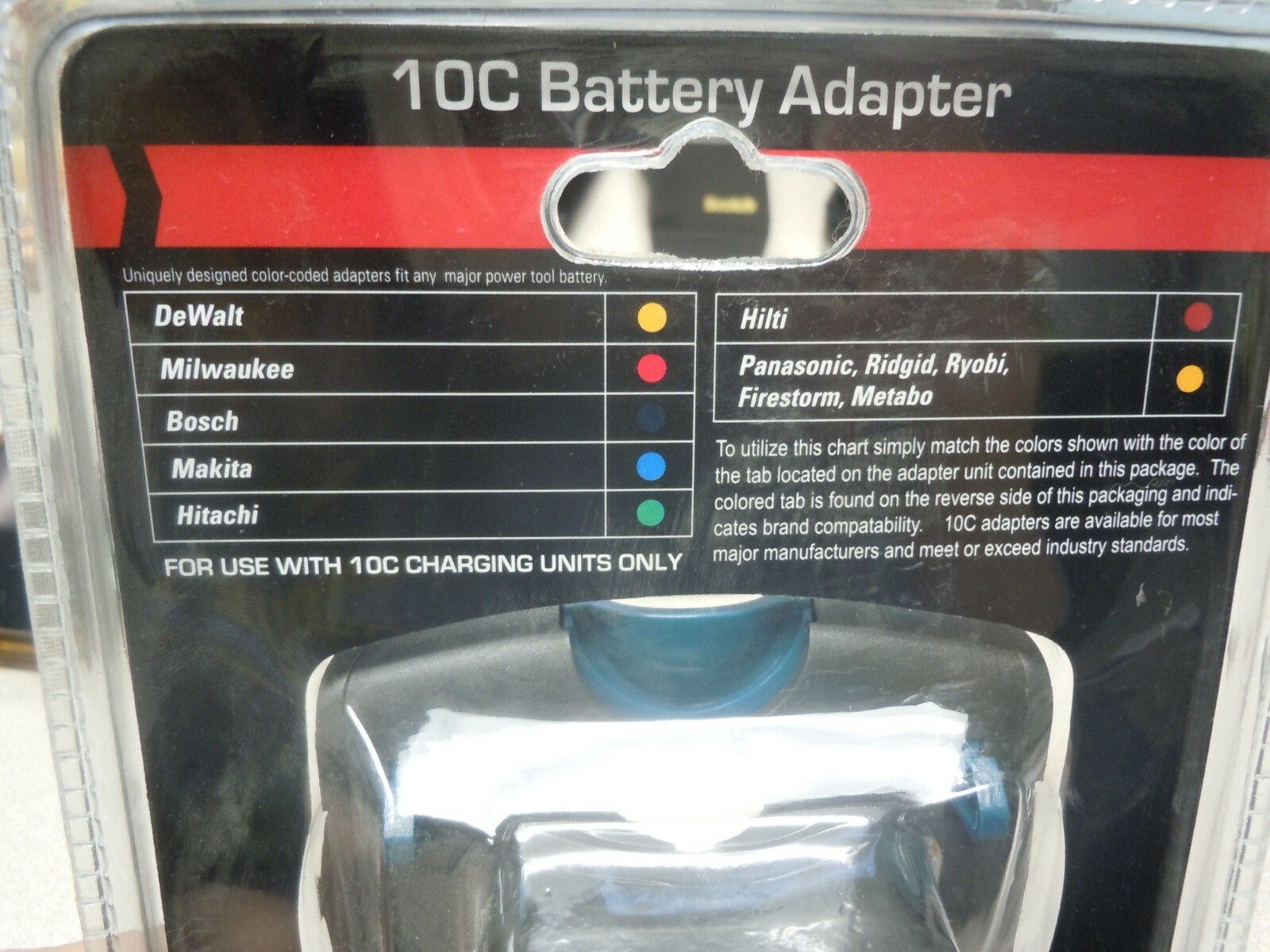 12-18V 10C Battery Adapter Universal use with Bosch and others.