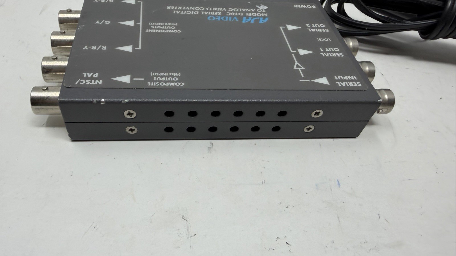 AJA Video D10C Serial Digital to Analog Converter –Component/Composite For Parts