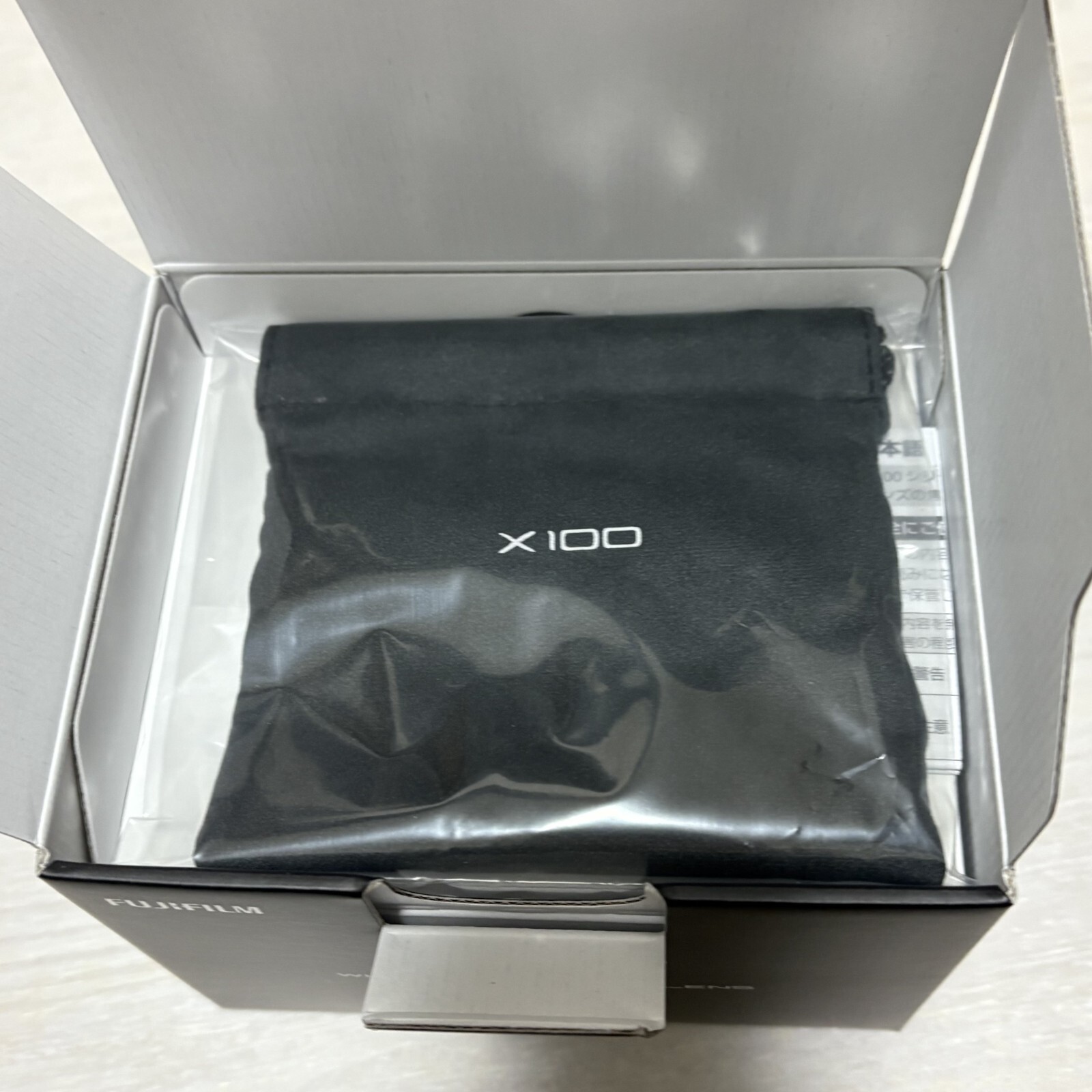 FUJIFILM WCL-X100B II Wide Conversion Lens Black for X100