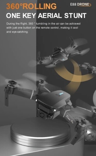 DJI Drone Style 2025 HD Dual Camera Selfie WIFI FPV Foldable RC Quadcopter Full