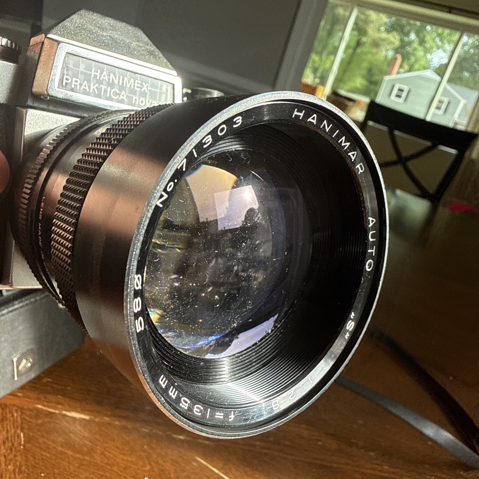 Praktica Nova IB 35mm Film Camera w/ Hanimex Lens – Shutter Works – Vintage SLR