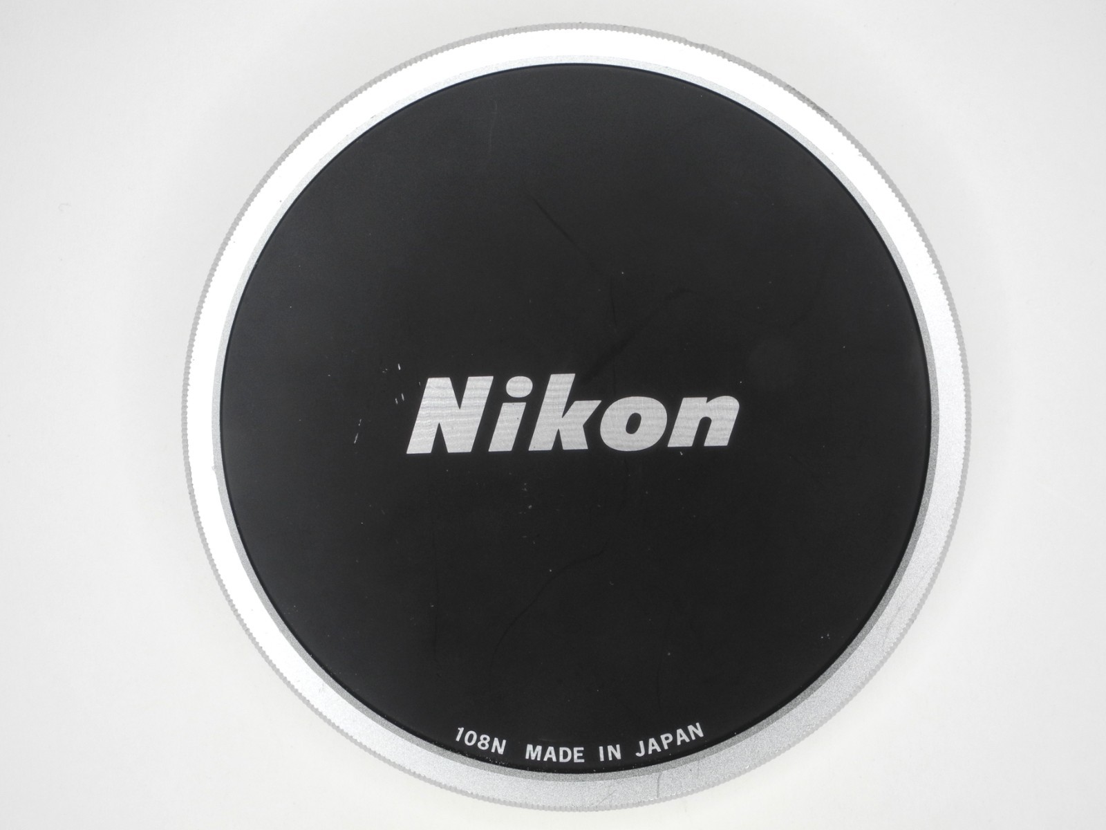 Nikon 108N 108mm Metal Front Camera Lens Cap For Ai 1000mm f/11 Reflex-Nikkor