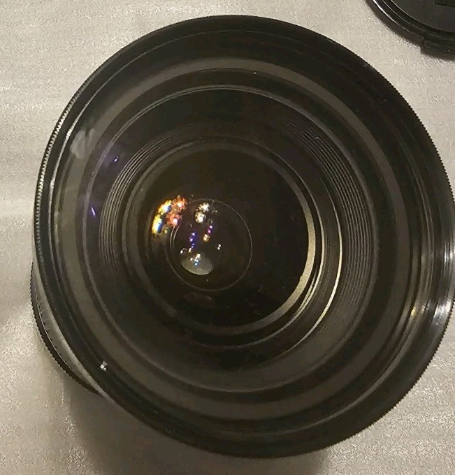 28-85mm f/2.8-3.8 MACRO Kiron Kino LENS W/ VIVITAR 67mm 81A Filter
