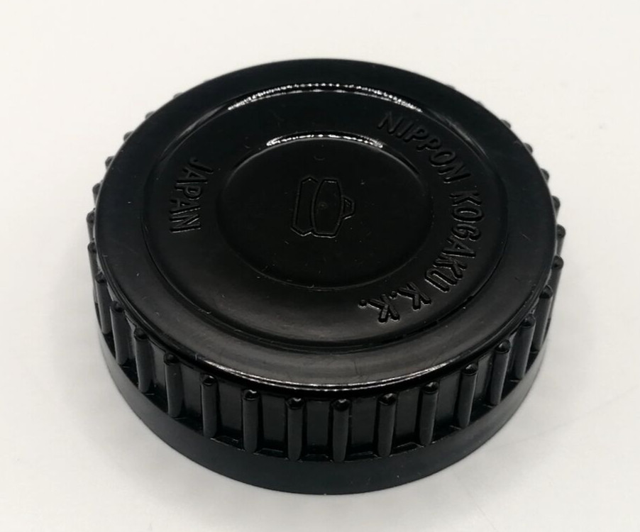 🎦VIDEO👀🌟Near MINT🌟 Genuine Nikon F Rear Lens Cap Nippon Kogaku KK From JAPAN