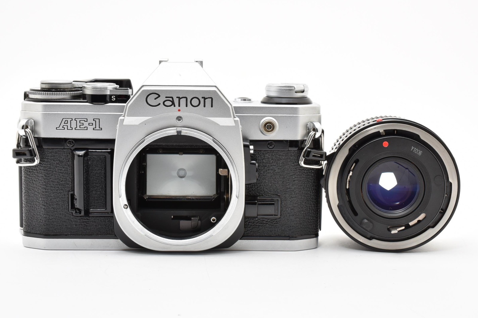 Read [Excellent+] Canon AE-1 35mm SLR Film Camera w/ 50mm f/2 Lens #78098