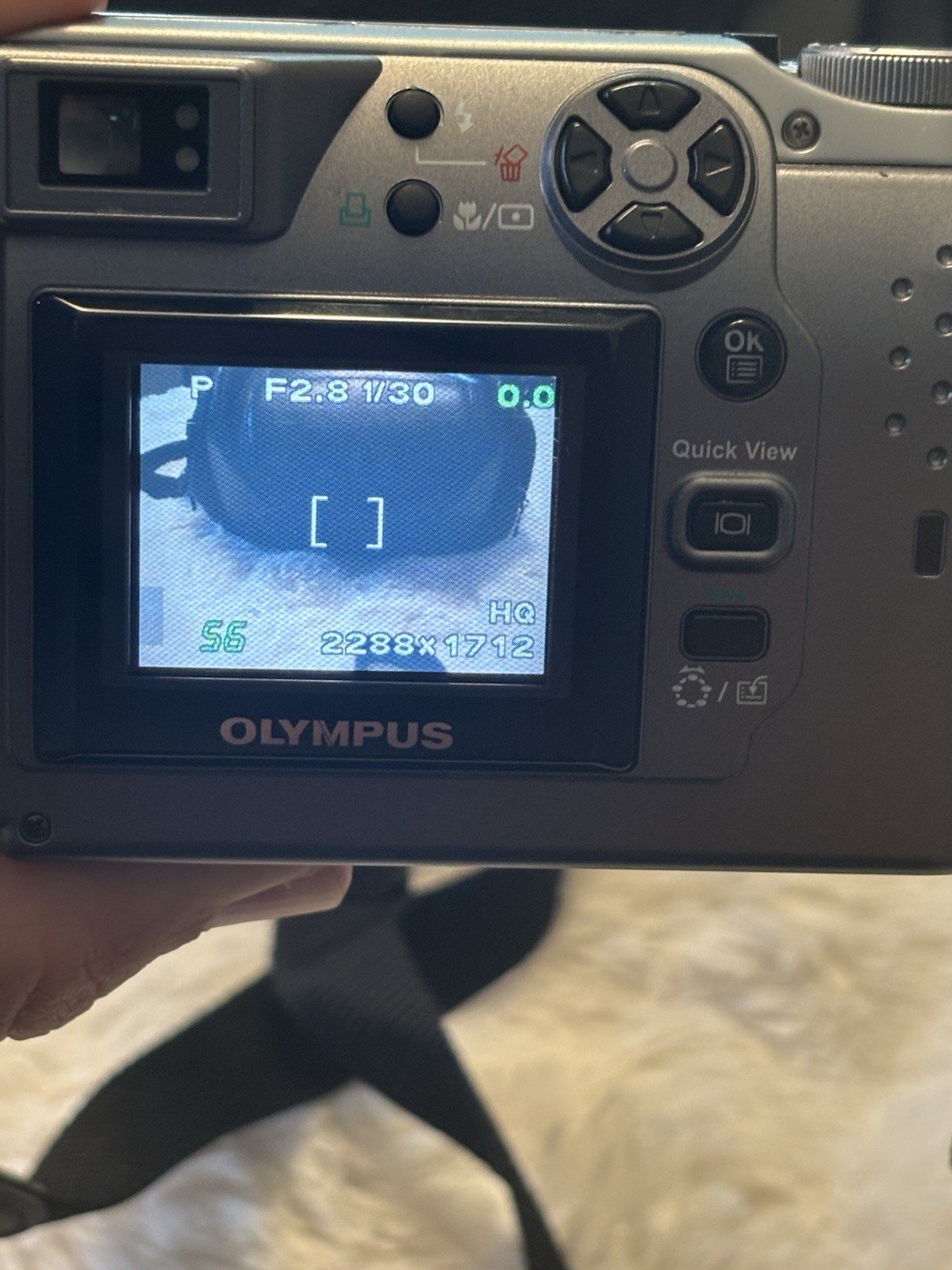 Olympus Camedia C-4000 Zoom 4MP CCD Digital Camera Tested w/128MB SmartMedia
