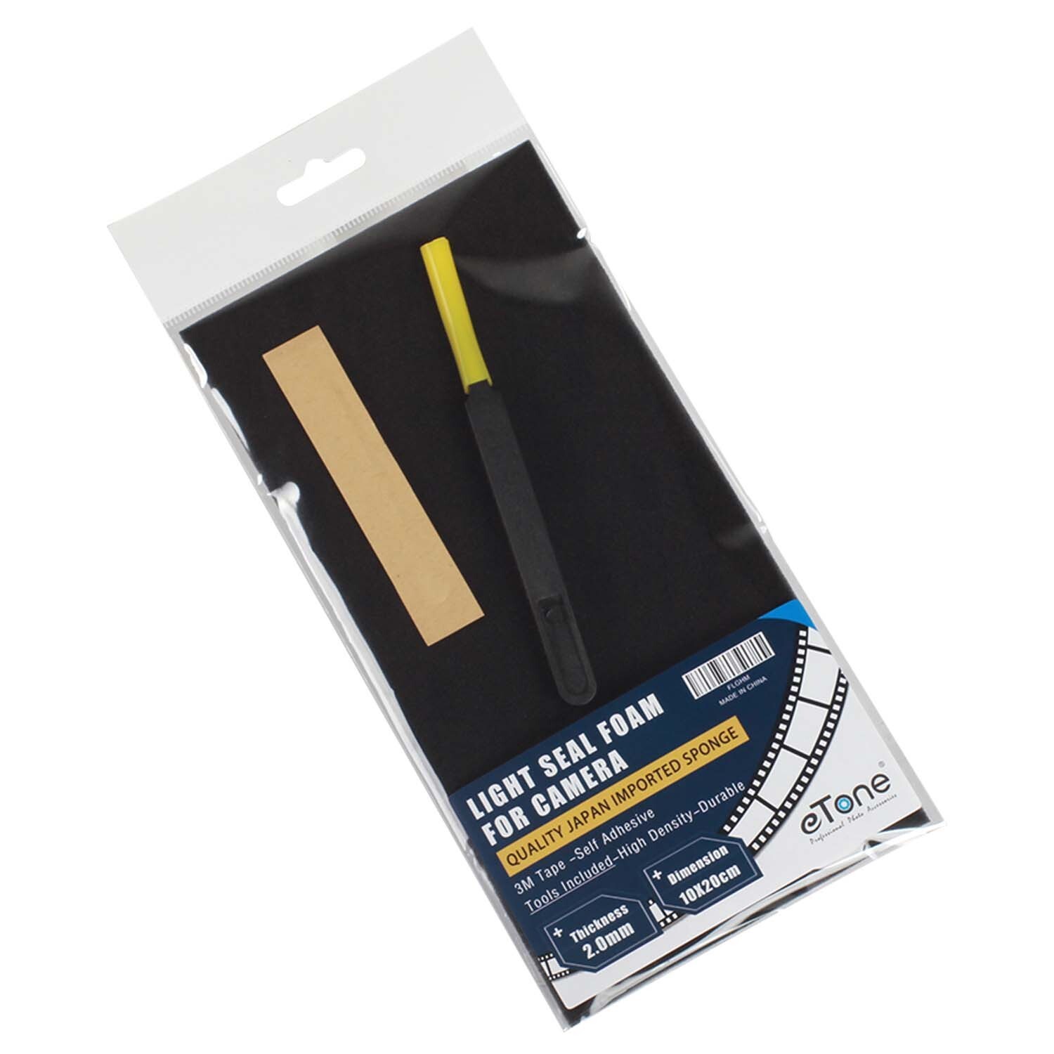 10x20cm Film Camera Back Repair Light Proof Seal Foam Sponge Adhesive Sheet US