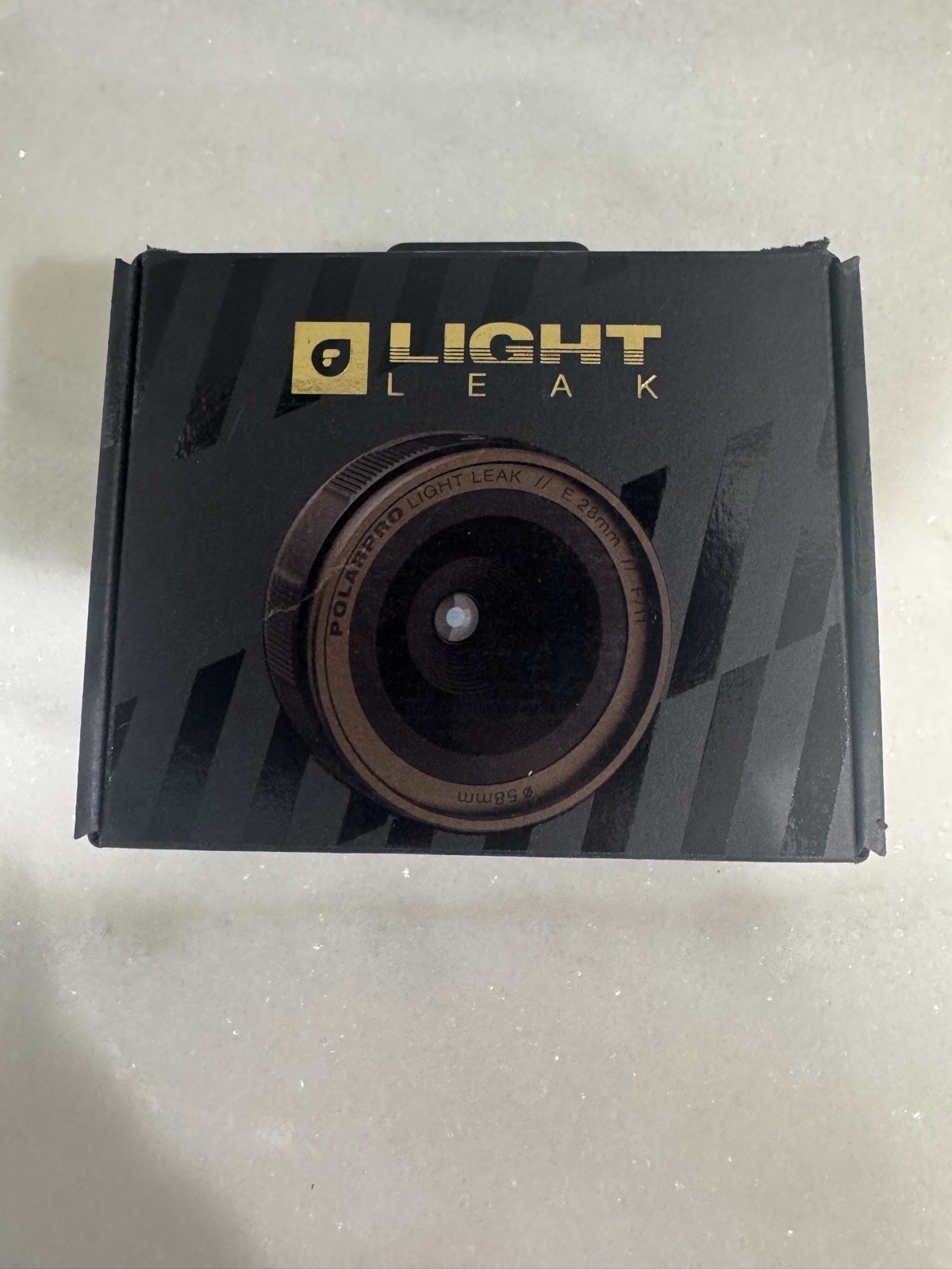 PolarPro LightLeak Lens 28mm for E Mount F/11 58mm