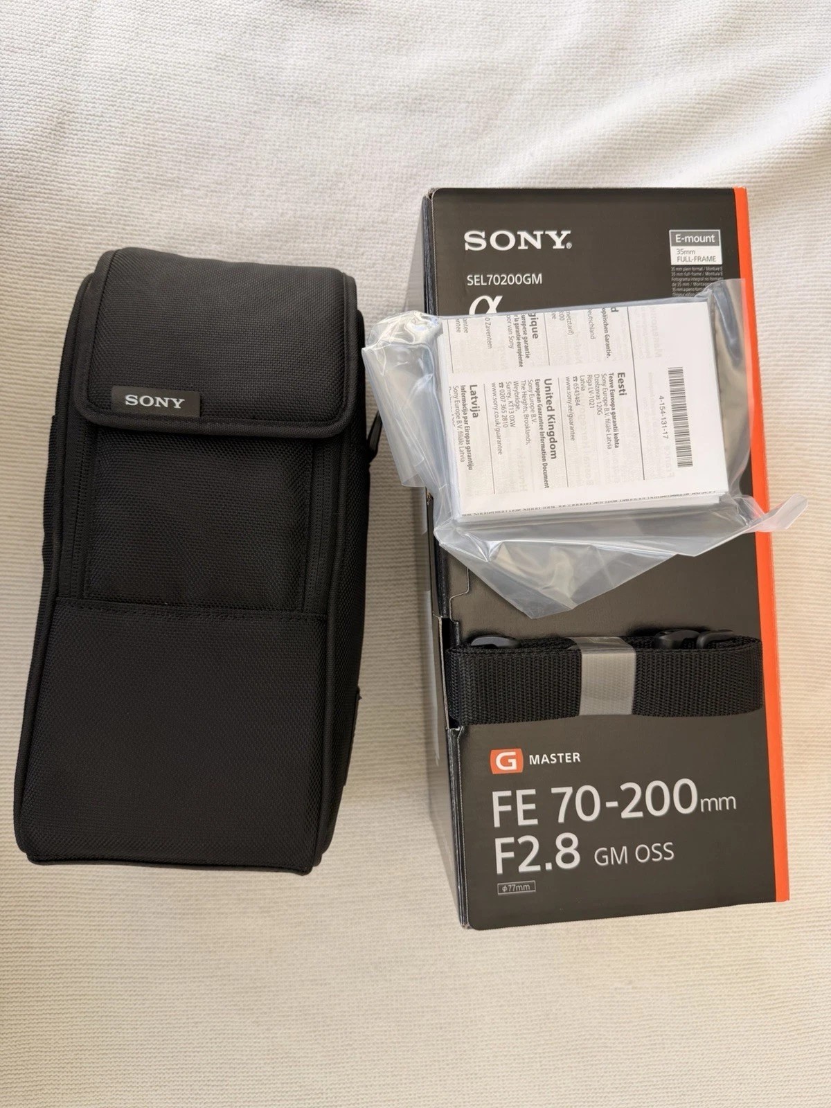 Sony 70-200mm f/2.8 GM OSS Lens – MK I(Not MKII)