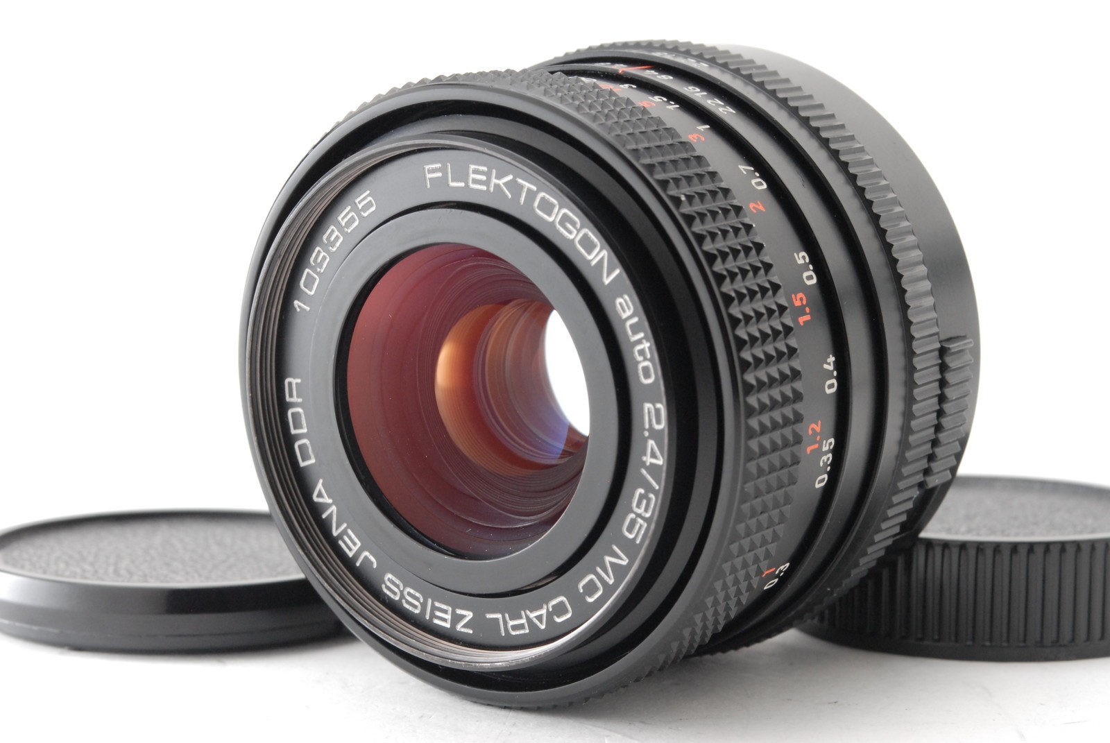 [Almost Unused] Carl Zeiss JENA DDR 35mm f2.4 M42 Auto Lens FLEKTOGON MC JAPAN