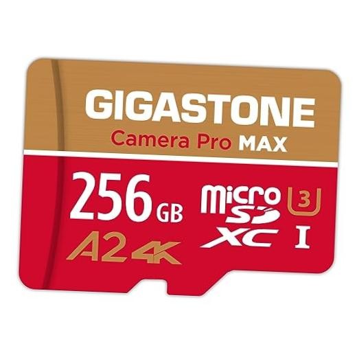 【5-Years Data Recovery】 256GB Micro SD Card, 4K 256GB Camera Pro MAX 1-Pack