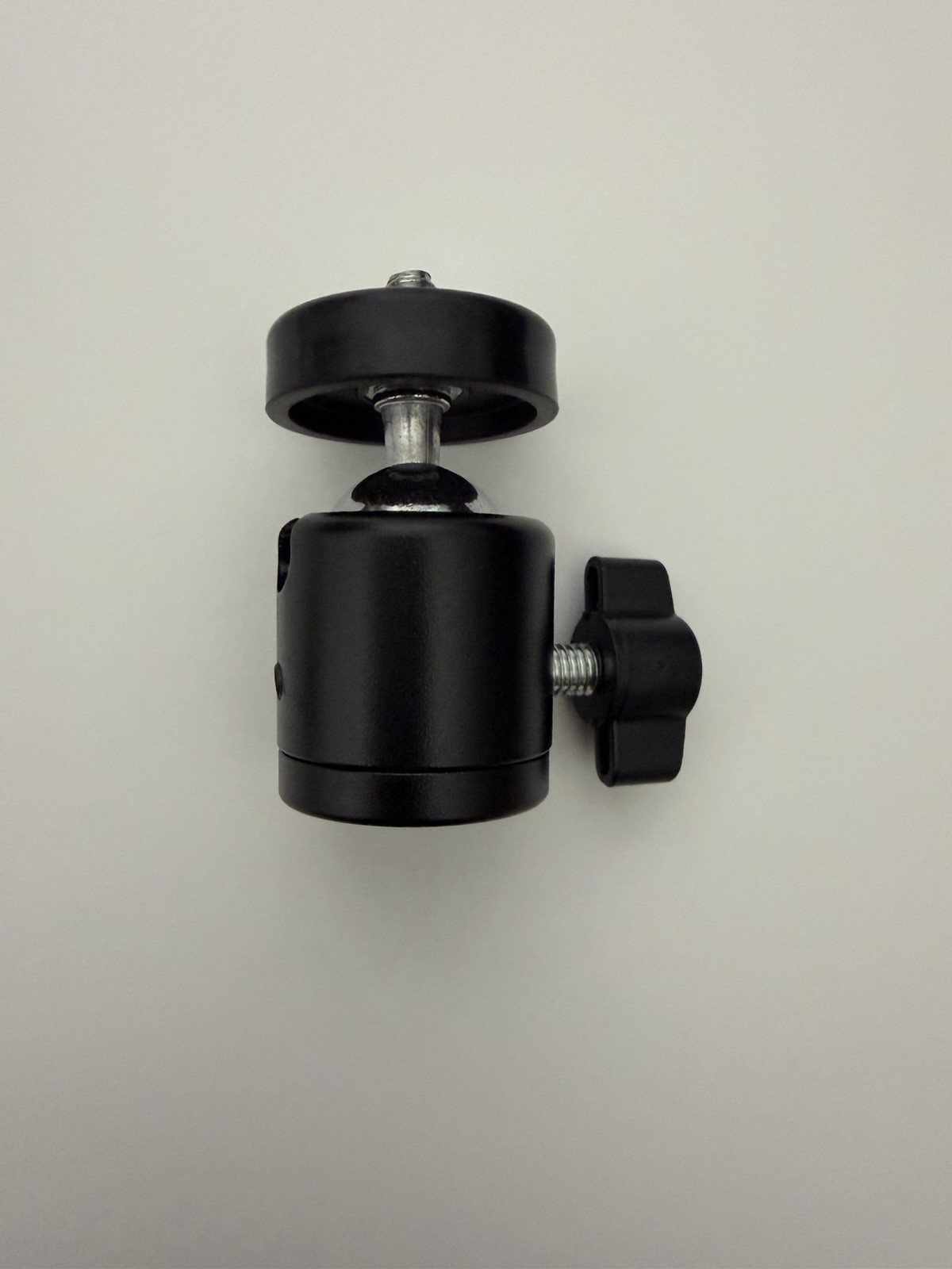 4 Pack Metal Mini Tripod Ball Head Mount 1/4” 360 Swivel Degree Adapter