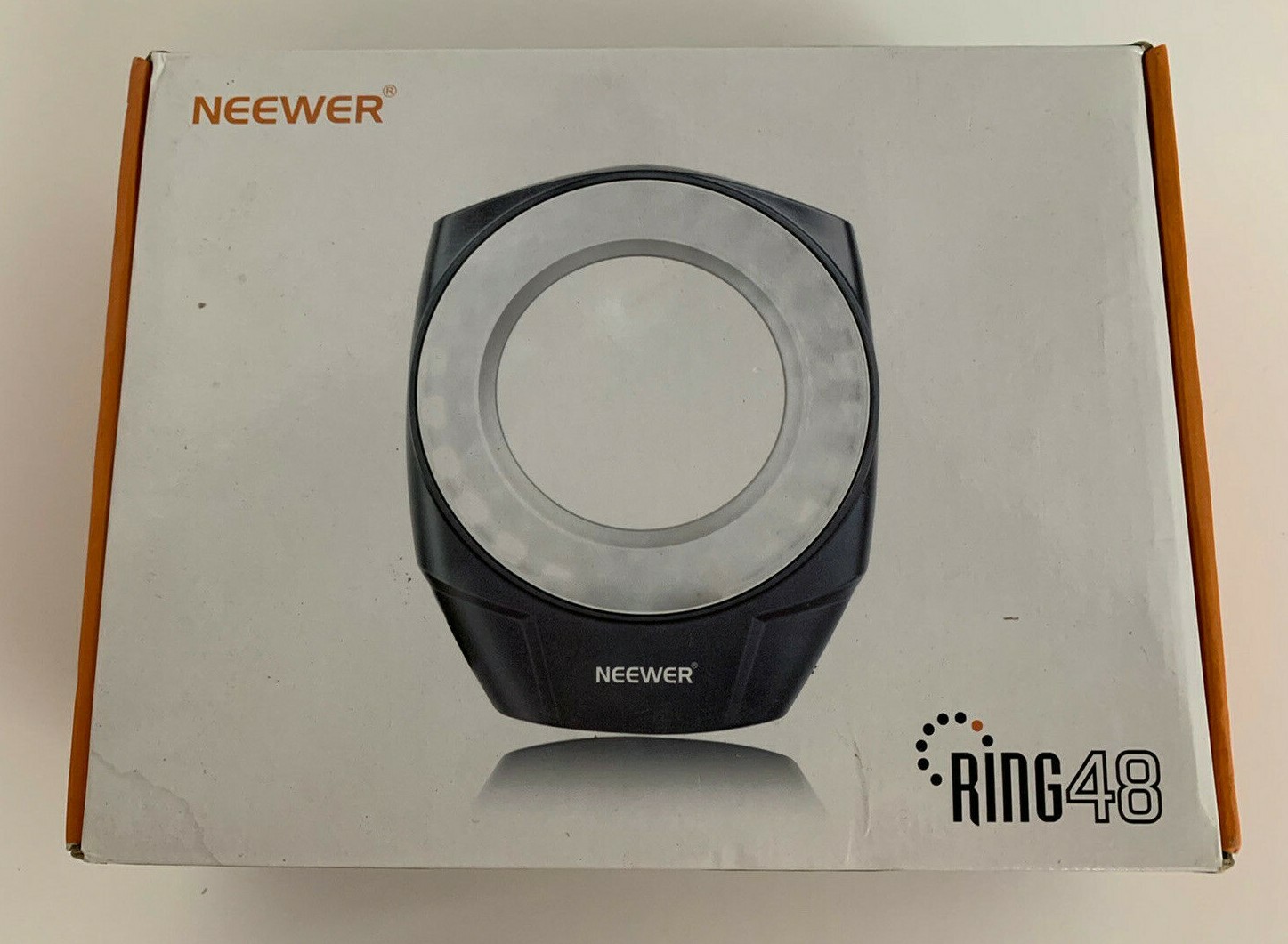 Neewer Ring 48 LED Video Camera Macro Ring Light with six (6)Lens Adapter Rings