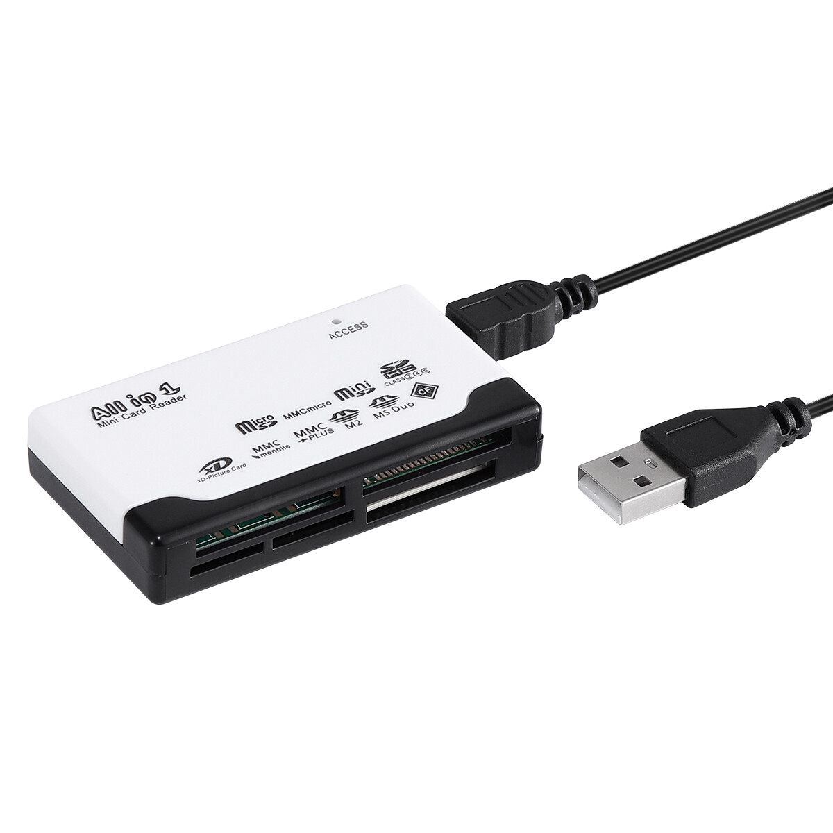 Card Reader USB1.1/ USB2.0/ USB3.0 Micro SD TF CF Smart Memory Adapter Laptop US