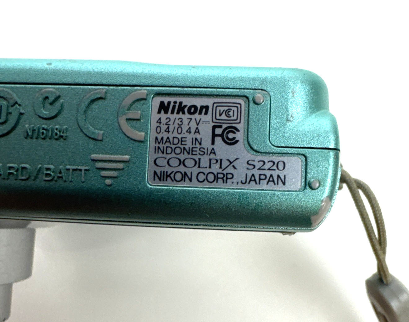Nikon Coolpix S220 10.0MP Digital Camera Broken Lens Error Parts/Repair