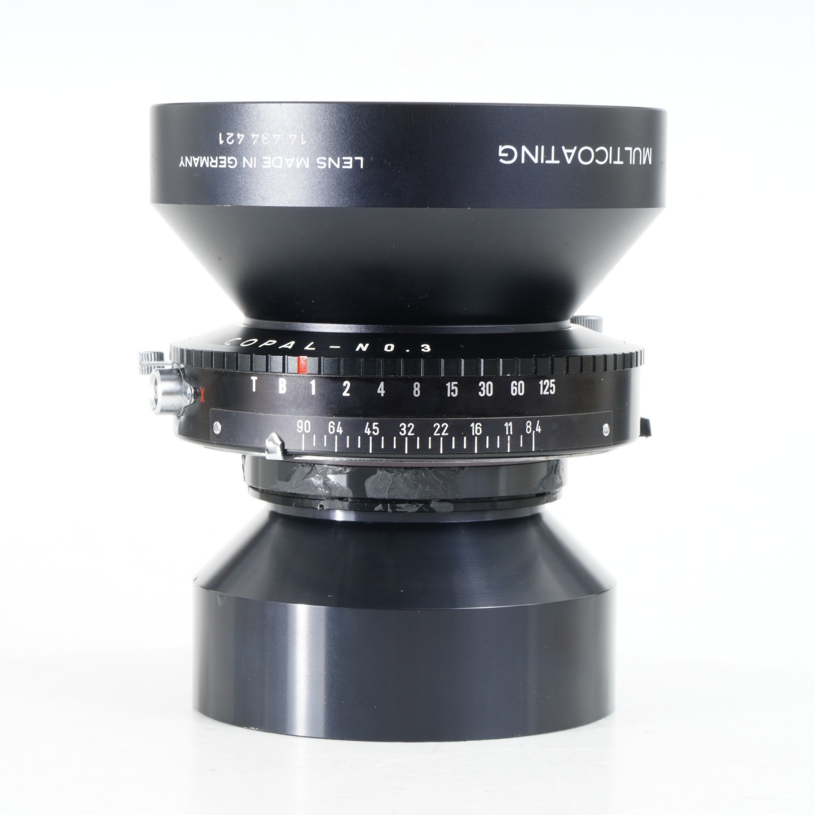 :[EX+++] Schneider APO-SYMMAR 480mm f/8.4 MC Lens Copal No. 3 Shutter (4421)