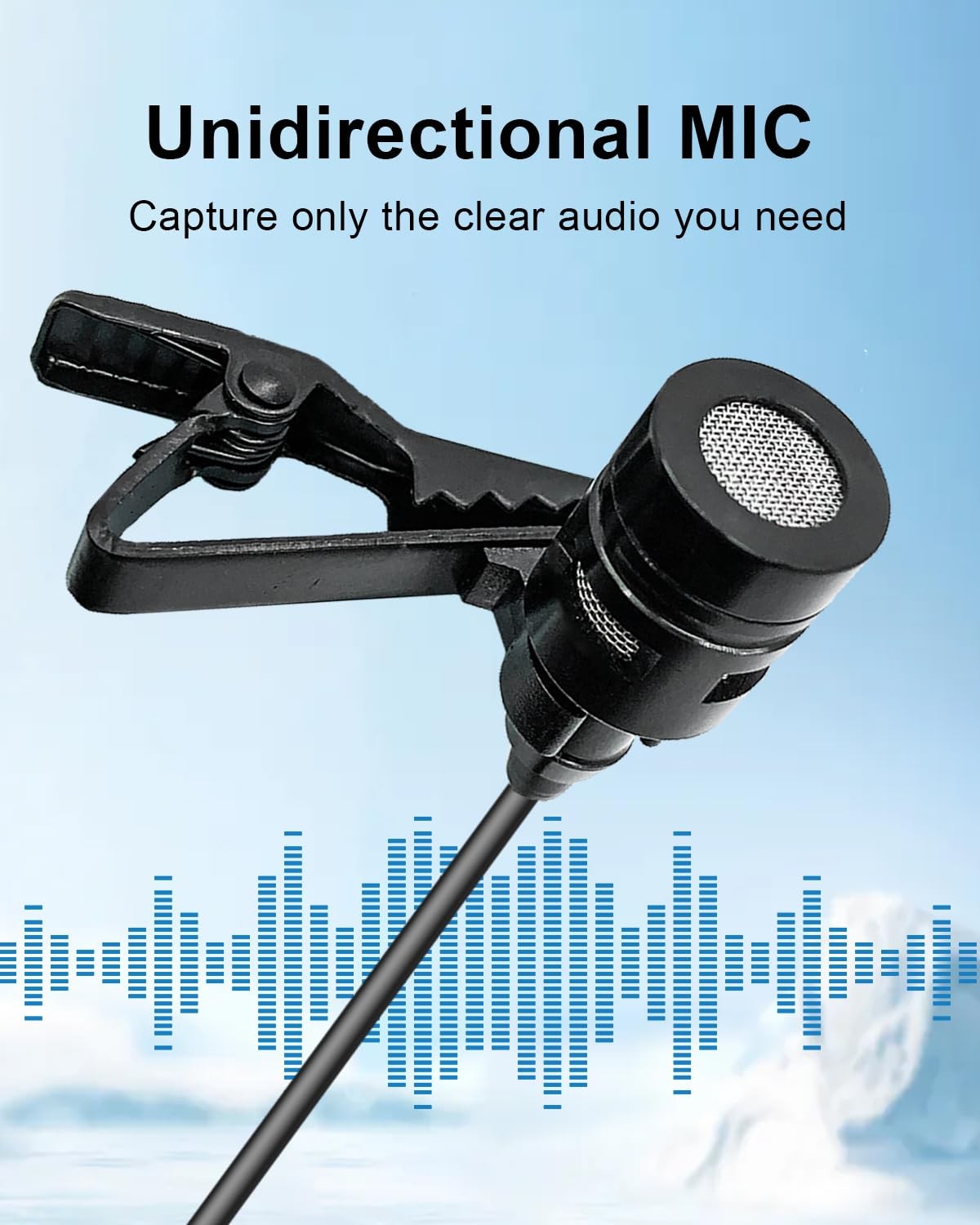 NewTH Lavalier Lapel Microphone Compatible with Shure KCX, PGX, BLX, SLX, GLX…