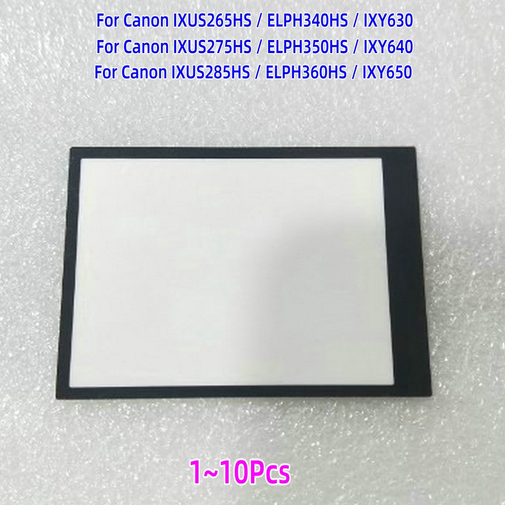 Camera LCD Screen External Outer Glass for Canon ELPH340 ELPH350 ELPH360 HS Part