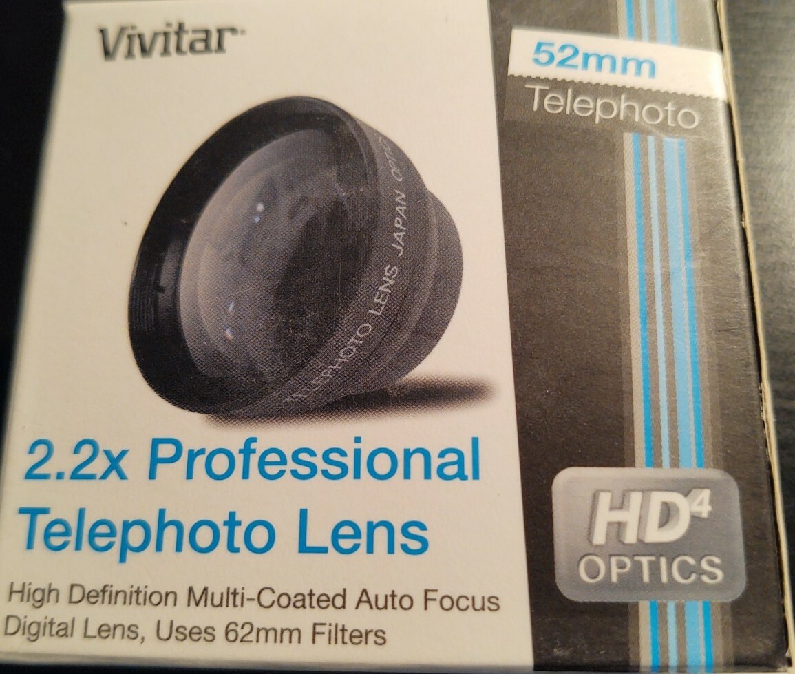 Vivitar 2x2x professional telephoto lens HD 4 Optics