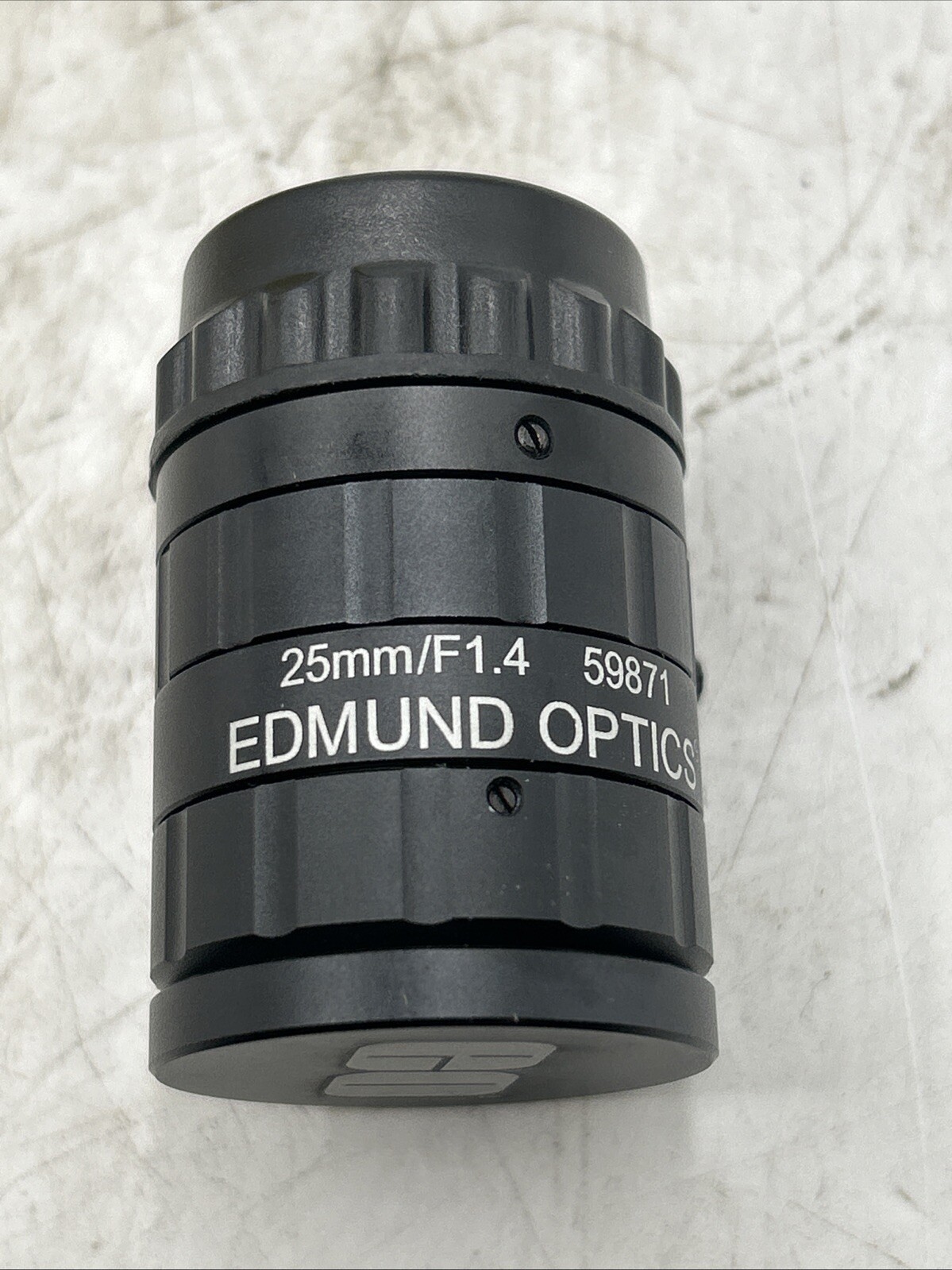 EDMUND OPTICS 25MM/F1.4 MEGAPIXEL FIXED FL LENS 59871 30 Days warranty See Pics