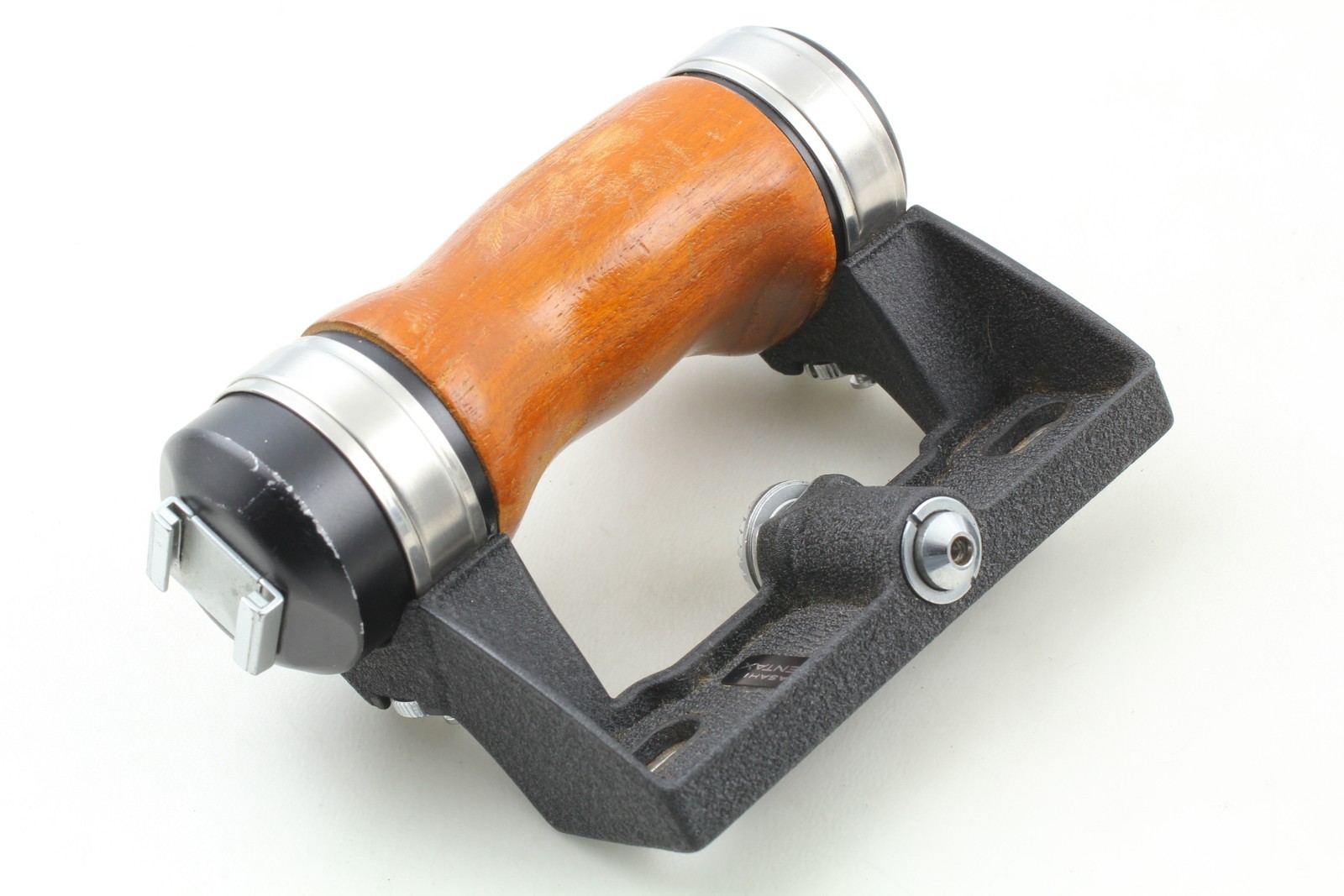 [Near MINT] Asahi Pentax Wood Hand Grip For Pentax 6×7 67 II Film Camera JAPAN